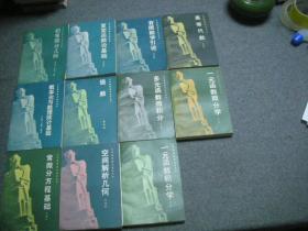 【2】大学基础数学自学丛书 (全11册) 初等微分几何、一元函数微分学、一元函数积分学、多元函数微积分、级数、空间解析几何、高等代数、复变函数论基础、常微分方程基础、概率论与数理统计基础、有限数学引论