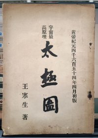 太極圖：宇宙最高原理【太極哲學(xué)、太極本體論、太極宇宙哲學(xué)、太極文化源流的經(jīng)典著作，主要內(nèi)容：太極圖的由來；萊布尼茨的證明；太極與孟德爾遺傳定律；太極與愛因斯坦新統(tǒng)一論；太極與陰陽；太極與周期；太極與波動力學(xué)；太極與向量；太極與渦旋；太極與平衡運動；太極與合體運動；太極與象數(shù)；太極與周易；太極與天人合一；附錄筮法詳解】