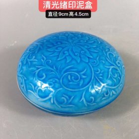 印泥盒，纯手工制作