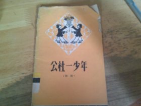 公社一少年  舞剧 1954年1版1印---馆藏书,品以图为准