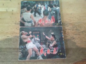 武林志 上下 连环画 1版1印---品以图为准