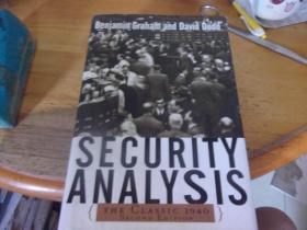 Security Analysis: The Classic 1940 Edition英文原版精装