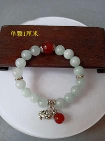 少见的天然玉石佛珠手串 ·.