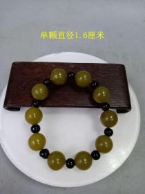 传世少见老玉佛珠手串 ·.