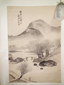 东霞居士   山水画