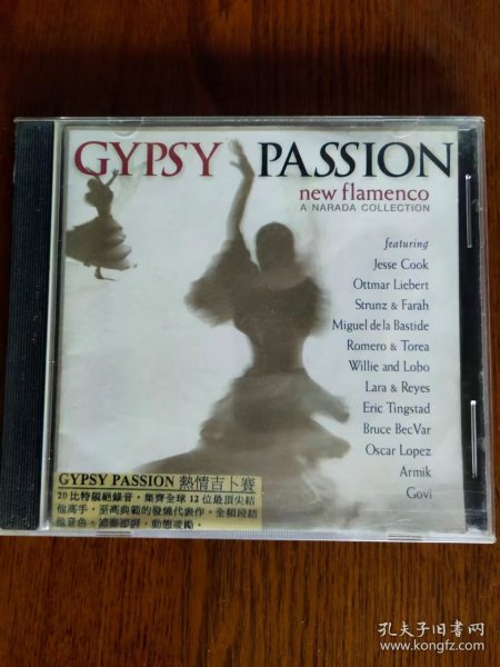 Various Artists Gypsy Passion: New Flamenco 众星 吉普赛激情：新弗拉门戈