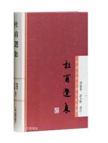 杜甫选集：中国古典文学名家选集