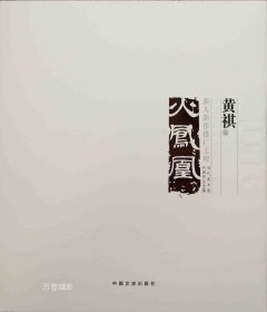 正版现货 黄祺油画作品集（当代表现／抽象）火凤凰画集