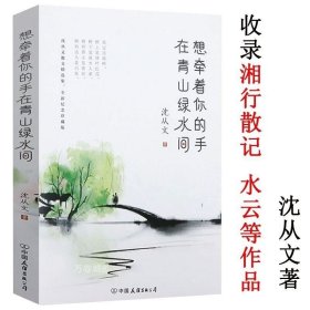 正版现货 沈从文散文想牵着你的手在青山绿水间精品集另著有书籍湘行散记我在温习你自故乡来的一切愿我们相逢如初见