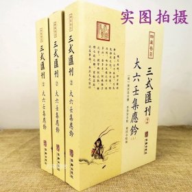 正版现货 大六壬集应钤（上中下） 三式汇刊2黄宾廷 撰 肖岱宗 郑同 校大六壬书籍四库存目 无惑钤 钤解毕法书籍华龄出版社