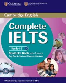 Complete IELTS Bands 4-5 Student's Pack
雅思入门必备