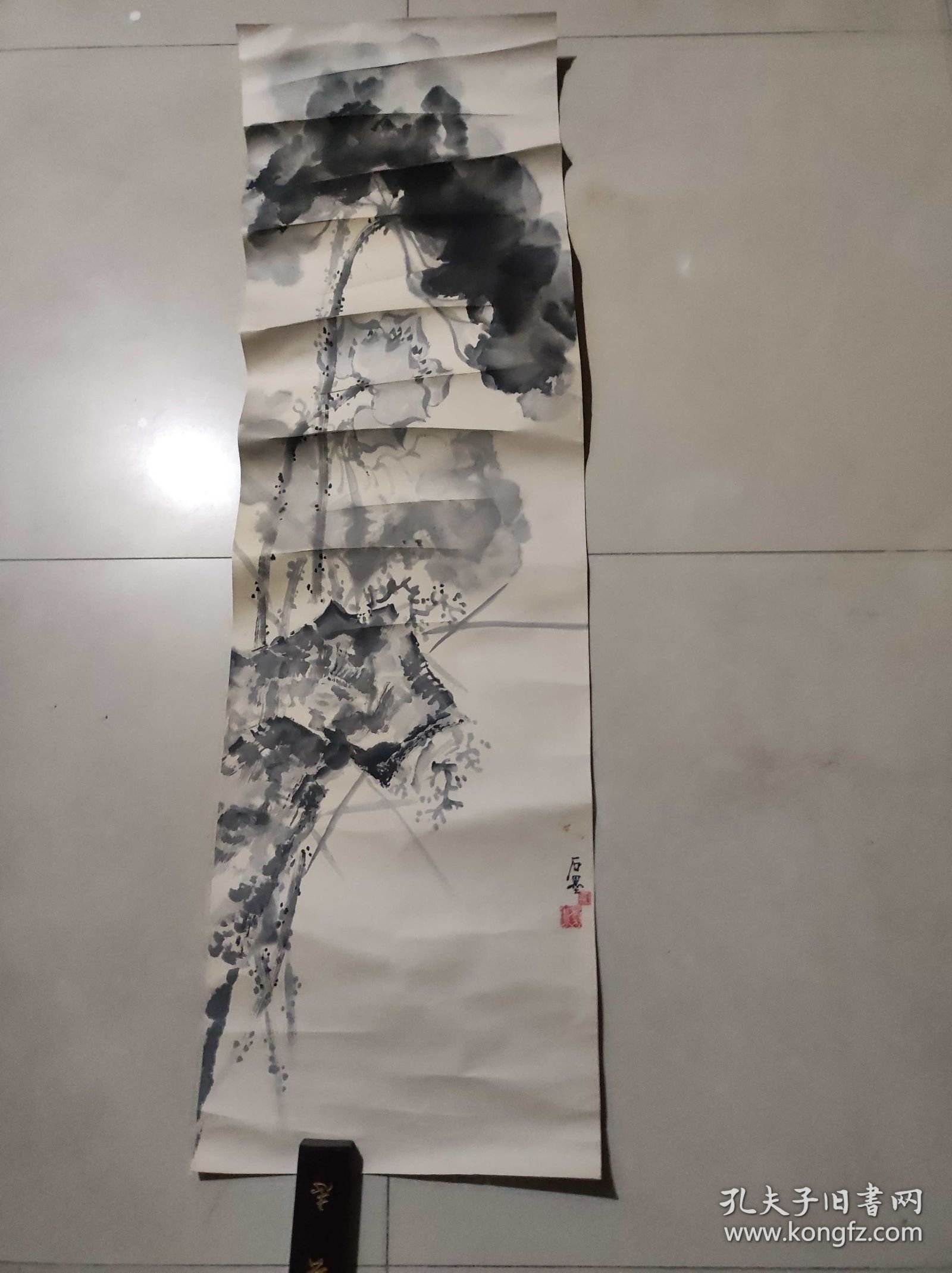 著名画家石墨国画作品【MRZH006】