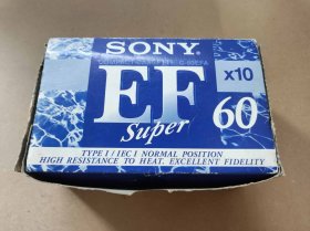 SONY EF60磁带1盒(KDJ40）