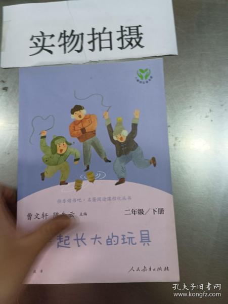 快乐读书吧一起长大的玩具人教版二年级下册教育部（统）编语文教材指定推荐必读书目人民教育