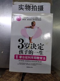 3岁决定孩子的一生1：蒙台梭利早期教育法