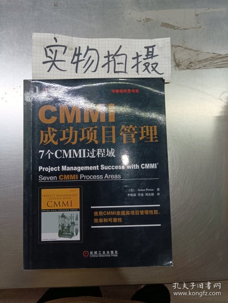 CMMI成功项目管理：7个CMMI过程域