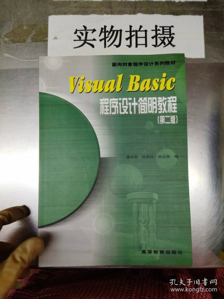 Visual Basic程序设计简明教程：第2版