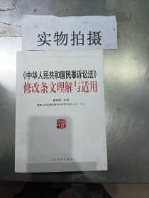 《中华人民共和国民事诉讼法》修改条文理解与适用