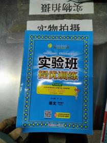 (2017春)实验班提优训练 小学 语文 四年级 (下) 人教版 RMJY