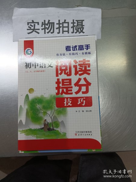 考试高手初中语文阅读提分技巧2021版中考辅导书教辅通用七八九年级复习资料