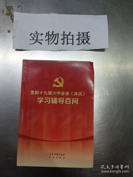 党的十九届六中全会《决议》学习辅导百问