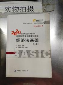 东奥初级会计2020 轻松过关1 2020年应试指导及全真模拟测试初级会计实务 (上下册) 轻一