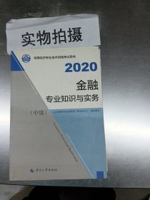 备考2021经济师中级 金融专业知识与实务（中级）2020 中国人事出版社