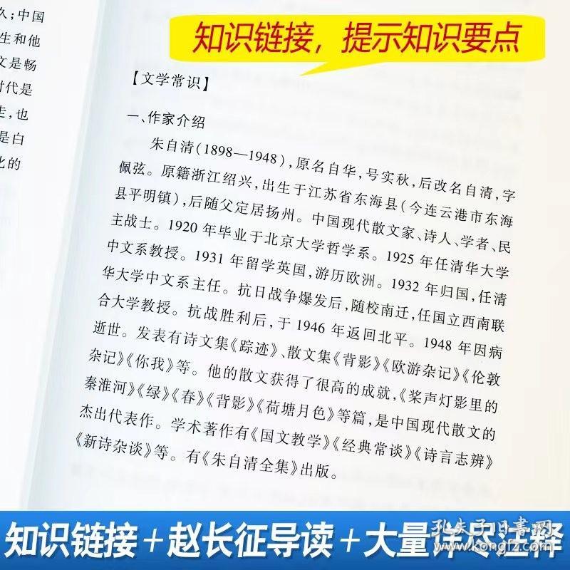 现货正版 经典常谈 朱自清原著完整版八年级下册课外书必读名著 初中8下精典金典长谈常读人教版人民文学出版社中小学生课外阅读书