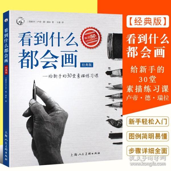 看到什么都会画：给新手的30堂素描练习课（经典版）——西方经典美术技法译丛