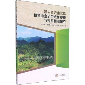 湘中紫云山岩体包金山金矿带成矿规律与找矿预测研究 徐军伟 等 著 建筑/水利（新）专业科技 新华书店正版图书籍 中南大学出版社