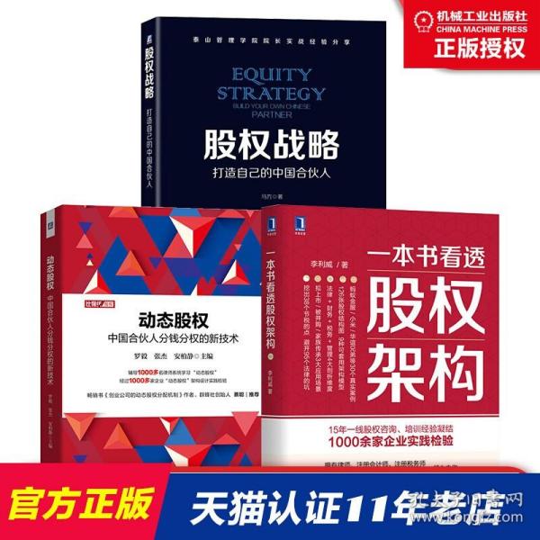 股权战略：打造自己的中国合伙人