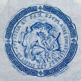 葡萄牙艺术家“Paes Ferreira ”铜版藏书票《情侣》