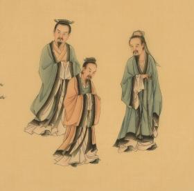 蔺东阳  玄门十子图卷  133×31 m
适合内框  174×44.2 m