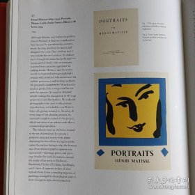 特稀少 MATISSE 马蒂斯肖像画作品集 1954年出版 限量2850 内含一张原作石版画