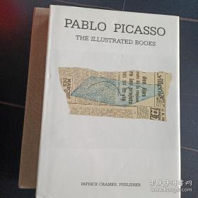pablo picasso 毕加索插图书目录  精装 开本约31x23厘米 （毕加索重要出版物介绍）