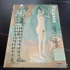 Picasso 1905-1906 From the Rose Period to the Ochres of Gosol Electa 16开410P 毕加索早期作品画集