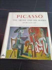 特稀少  PICASSO The Artist and His Model  1965年  （含版画二幅） 毕加索画集  画家和他的模特