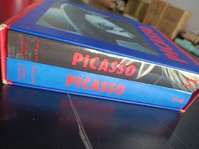 特价  Pablo Picasso 毕加索 画集  作品集 一函二册  1995年出版