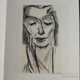 特稀少 MATISSE 马蒂斯肖像画作品集 1954年出版 限量2850 内含一张原作石版画