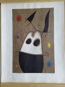 特价   JOAN MIRO FEMMES  胡安·米罗 平版复刻 1965年 Maeght  玛格发行 -1