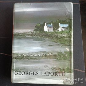 【签】法国著名画家 乔治·拉波特 GEORGES LAPORTE 油画作品集  扉页亲笔签画