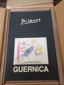 【稀缺】 PICASSO GUERNICA 毕加索 格尔尼卡 限定300部 1990年 开本约63厘米X43厘米