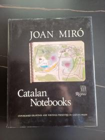 稀少  Joan Miro Catalan Notebooks    米罗  素描  速写本 1977年