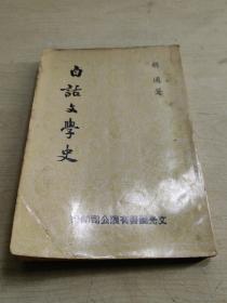 民国人物著作  白话文学史  全1册  胡适