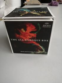 THE ALL-BAROQUE BOX 光盘50张附小册【外壳有破损】