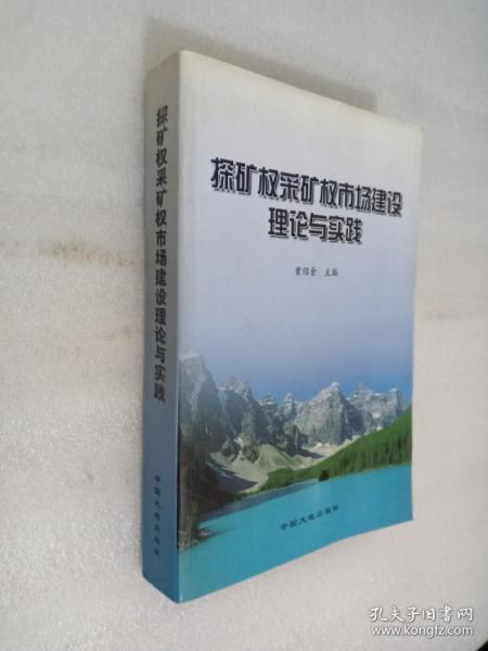 探矿权采矿权市场建设理论与实践