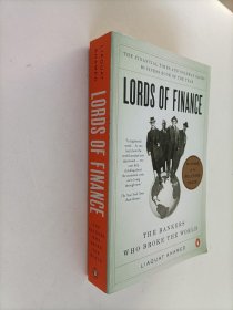 Lords of Finance: The Bankers Who Broke the World