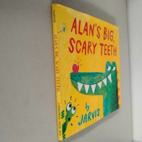 英文原版 艾伦可怕的大牙齿 Alan's Big Scary Teeth 贾维斯 纸板书