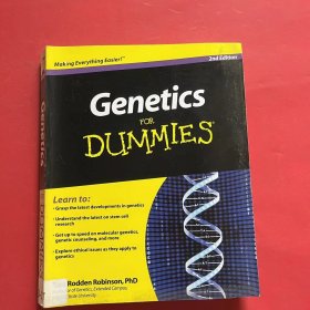 Genetics for Dummies 傻瓜书-遗传学 第二版