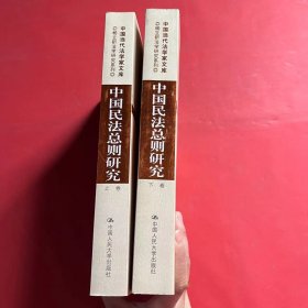 中国民法总则研究（上下 卷）/中国当代法学家文库/“十三五”国家重点出版物出版规划项目